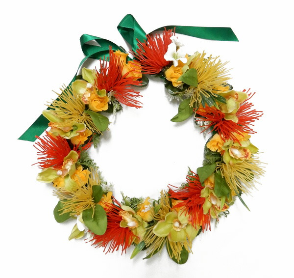 フラダンス ウリウリ着脱式 プイリ ドレス レイ 髪飾り パウ ハット