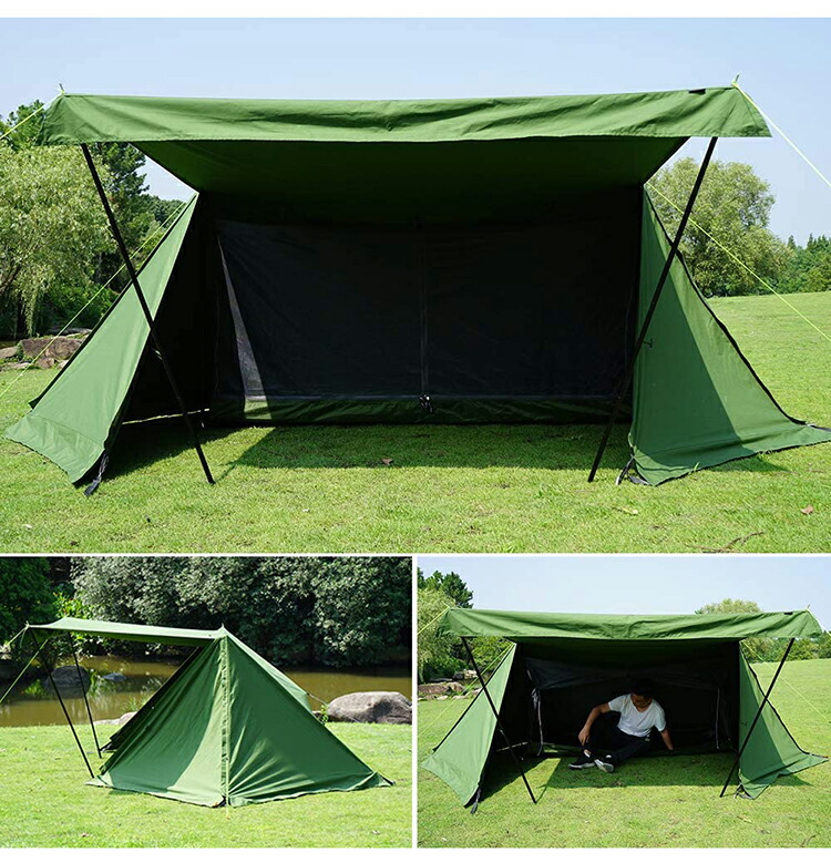 楽天市場】パップテント SoomLoom ミリタリーテント 軍幕 テント