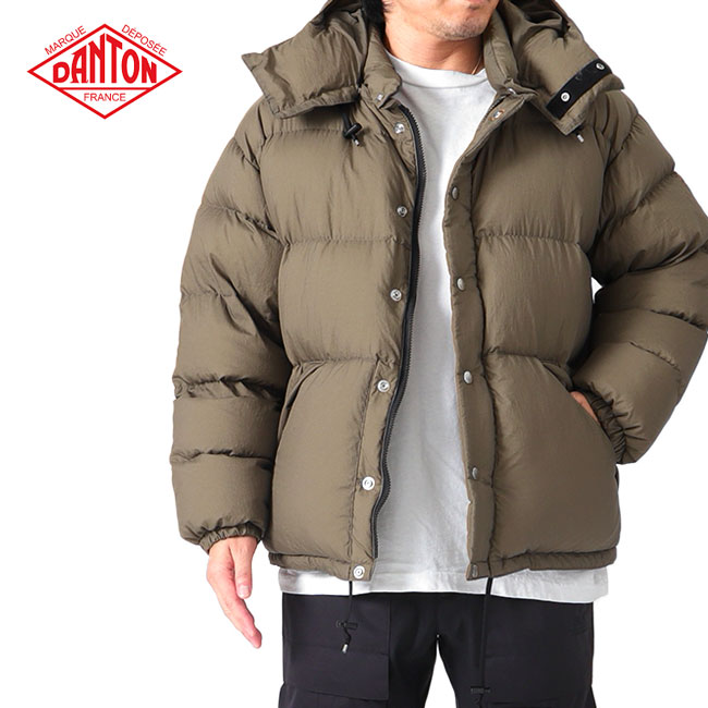 楽天市場】DANTON ダントン ライトナイロンタフタ フード付き ホワイト