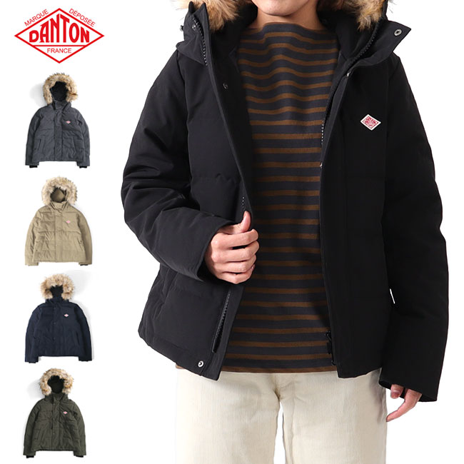 楽天市場】ダントン ファー付きダウンジャケットの通販
