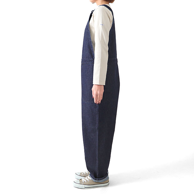 楽天市場】DANTON ダントン インディゴ染め デニムサロペット DT-E0002