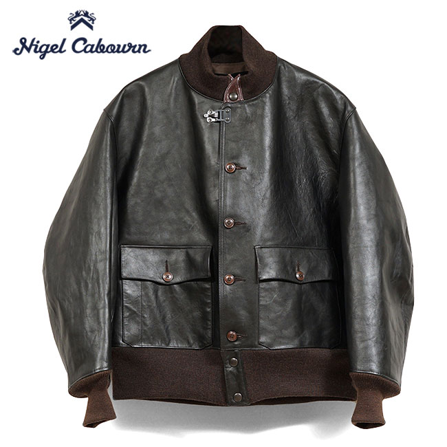 楽天市場】Nigel Cabourn ナイジェルケーボン A-1 ホースハイド レザー