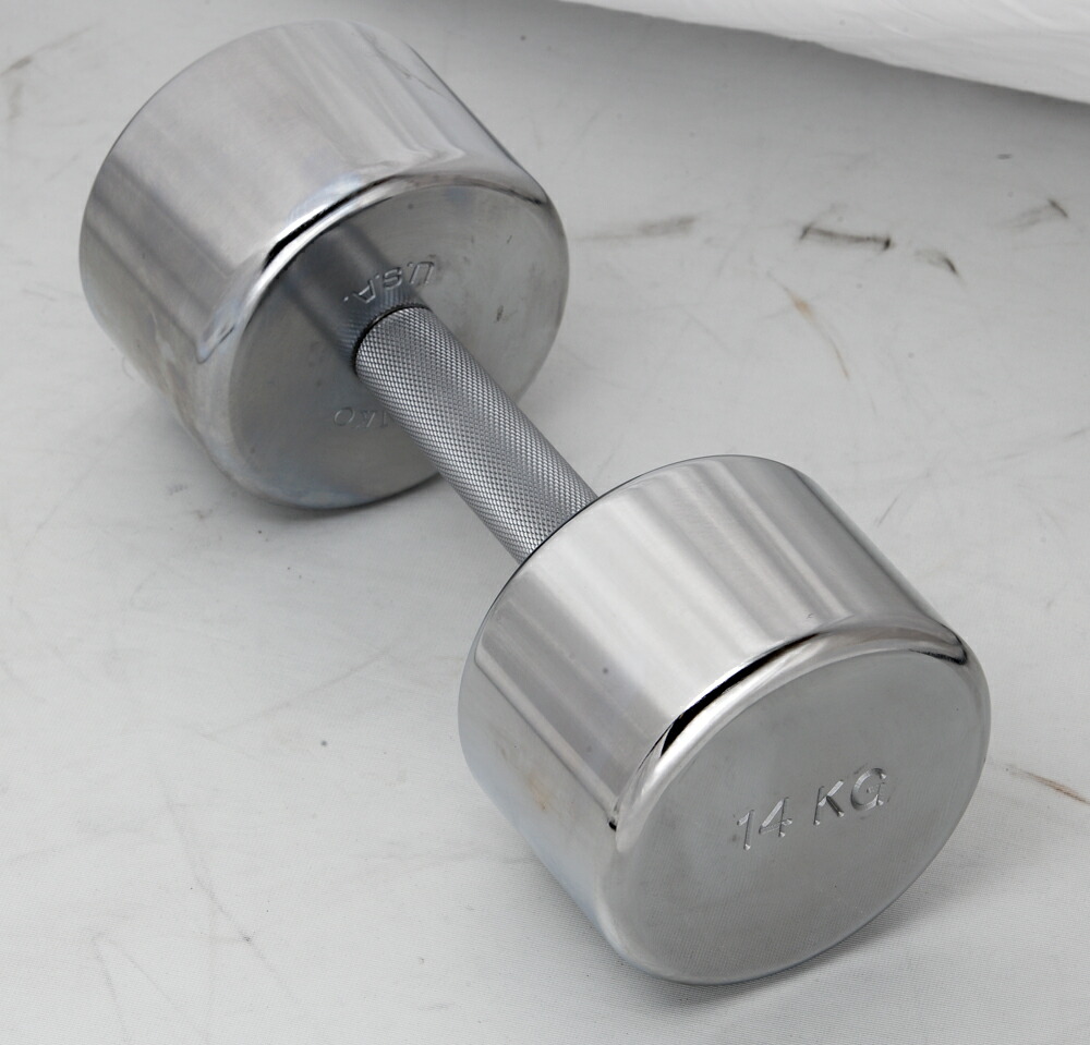 IVANKO 回転式 クロームダンベル 正規品 ペア 10kg