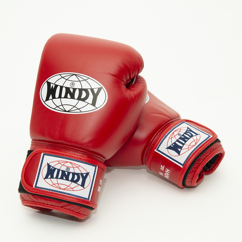 極美品【本革】 WINDY BGVH ボクシンググローブ 12oz 黒 テープ式 楽天
