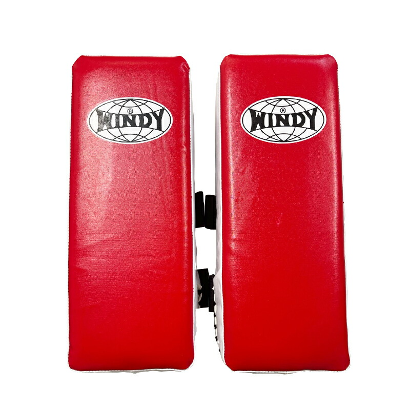 WINDY キックミット KP 8 赤 WINDY KP-8 キックミット(湾曲タイプ