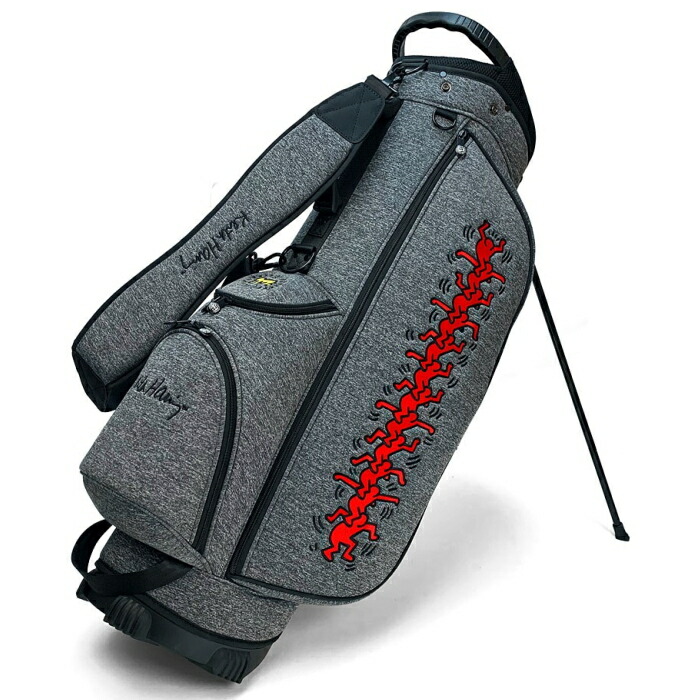 楽天市場】キースヘリング KHCB-05 スタンド キャディバッグ