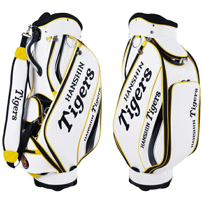 楽天市場】阪神タイガース HTCB-0517 キャディバッグ 9型 【レザックス