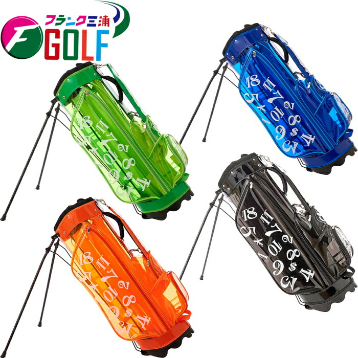 楽天市場】フランク三浦 スケルトン スタンドキャディバッグ 9型 FMG