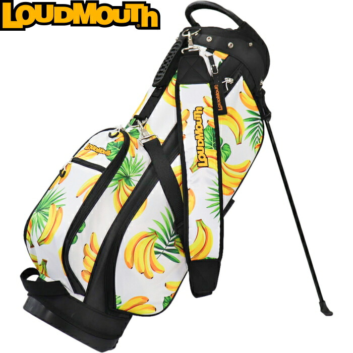 楽天市場】LOUDMOUTH ラウドマウス LM-CB0031 スタンドキャディバッグ