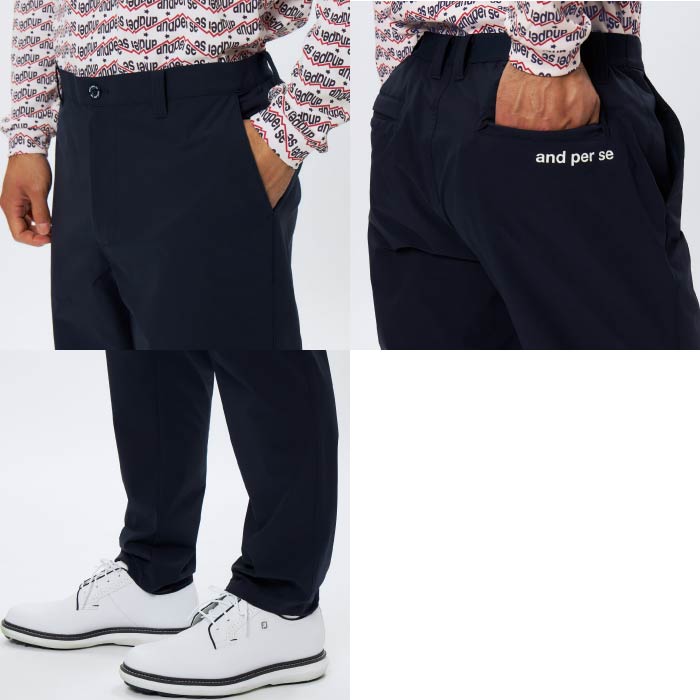 楽天市場】【20%OFF SALE】and per se アンパスィ ゴルフウェア メンズ