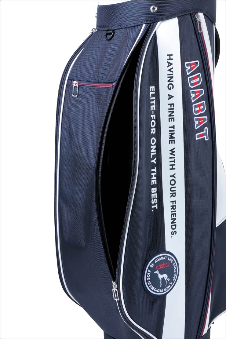 楽天市場】アダバット キャディバッグ カジュアルデザインモデル