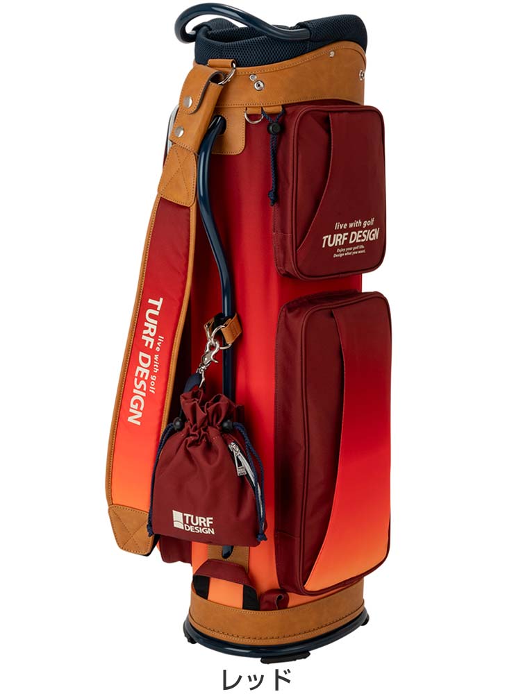 楽天市場】ターフデザイン グラデーション キャディバッグ TDCB-BD70