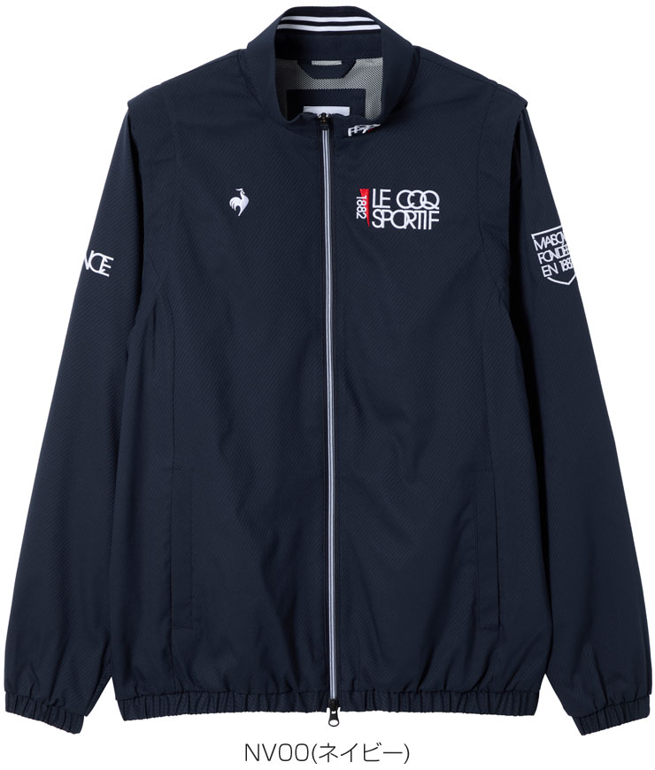 極暖／le coq sporting GOLF／上下セット／裏ボア／M／ネイビー le coq