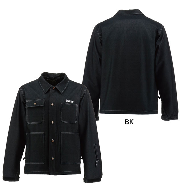 楽天市場】べスプ ジャケット VESP Denim Coverall Jacket VPMJ1071 25