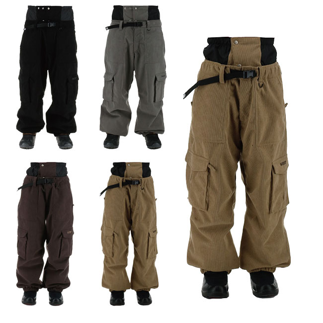 楽天市場】べスプ パンツ VESP Corduroy Wide Jogger Cargo Pants