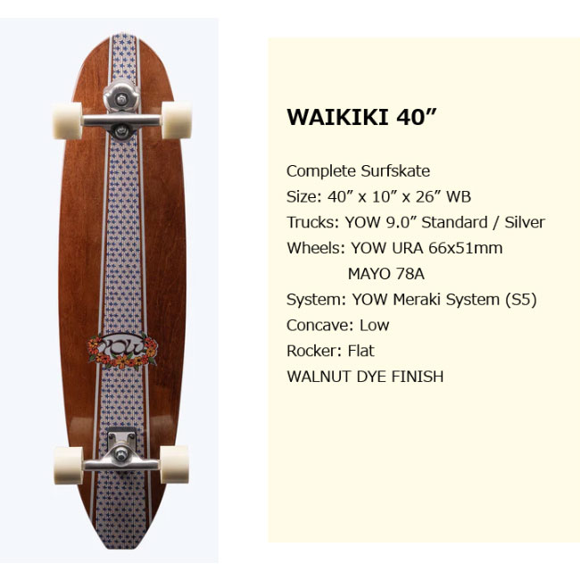楽天市場】YOW Waikiki 40
