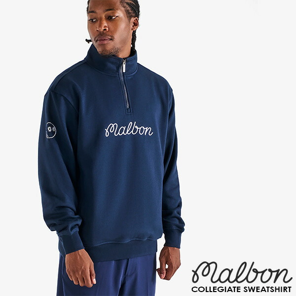 楽天市場】【土日祝も発送】 マルボンゴルフ ハーフジップ スウェット