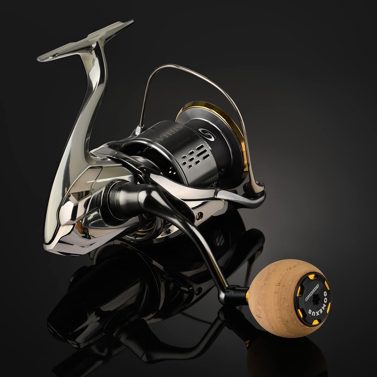 楽天市場】ゴメクサス パワーハンドルノブ 38mm 天然コルク シマノ