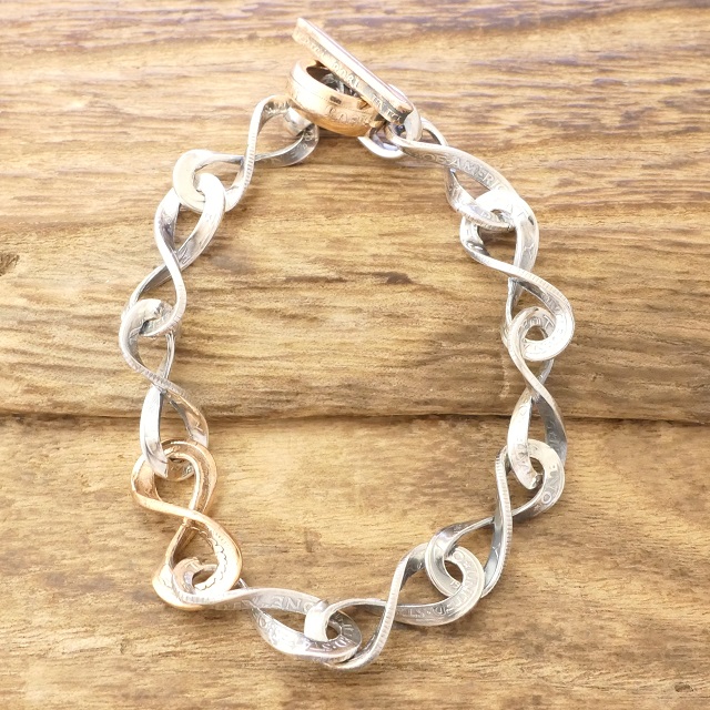 楽天市場】NORTH WORKS(ノースワークス)コイン チェーン ブレスレット