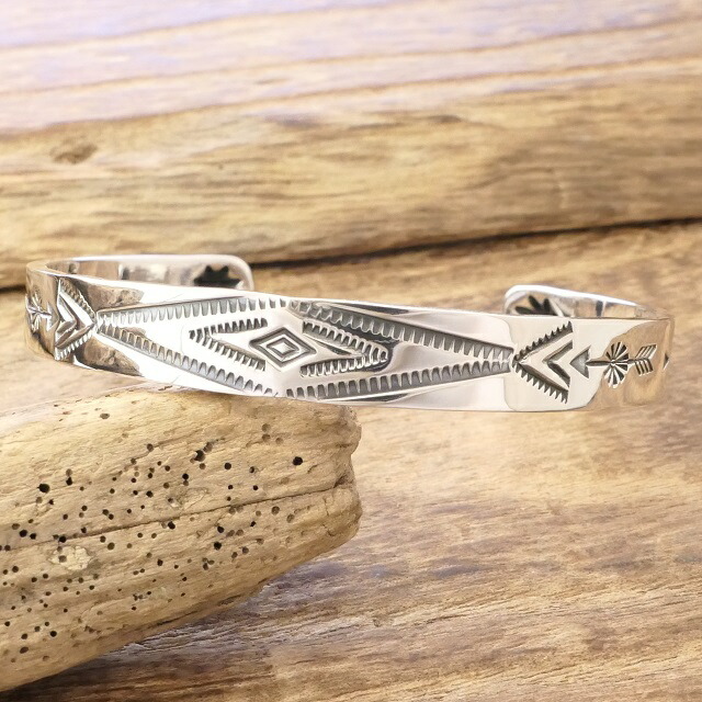 正規ノースワークススタンプバングルペイズリーブレスレットSV900 ユニセックス 中古・古着通販】NORTH WORKS (ノースワークス) スタンプワーク