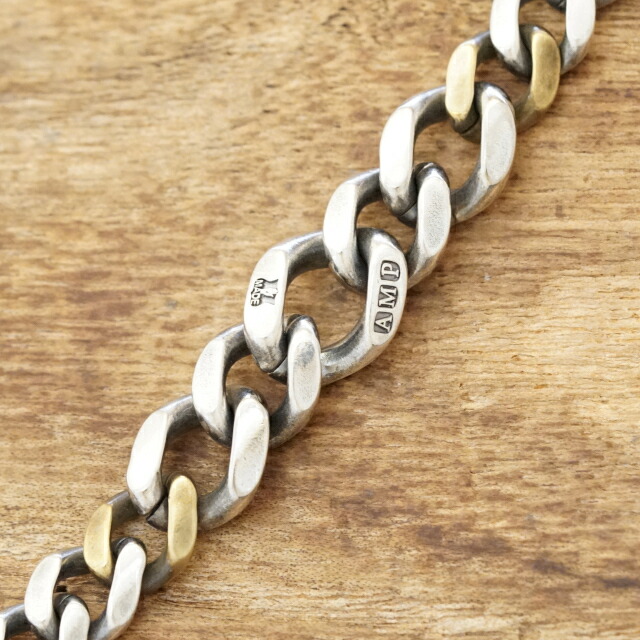 楽天市場】amp japan（アンプジャパン)ラージ 喜平 ブレスレット