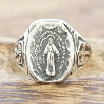 楽天市場】マリア リング メンズ レディース指輪 シルバー 925