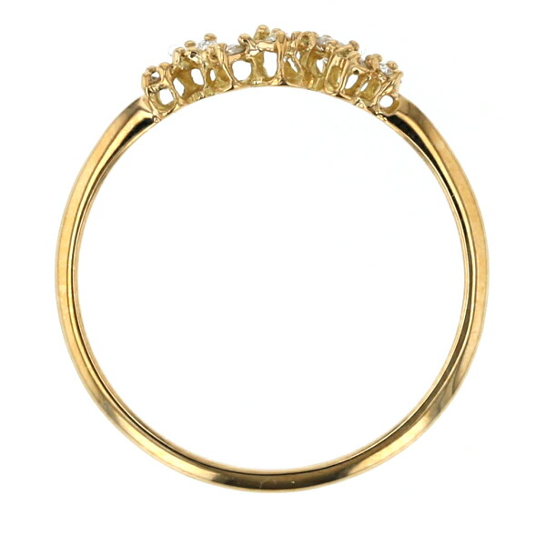 楽天市場】AHKAH アーカー ?18YG イエローゴールド ビービー BBリング