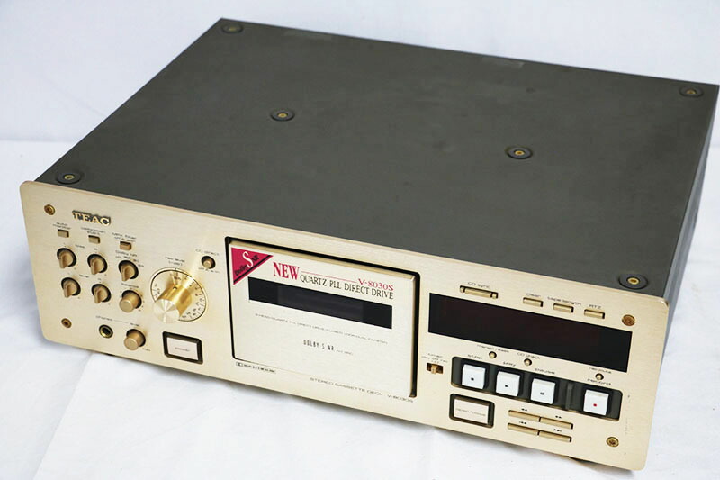 楽天市場】◇TEAC ティアック V-8030S ステレオ カセットデッキ 中古並