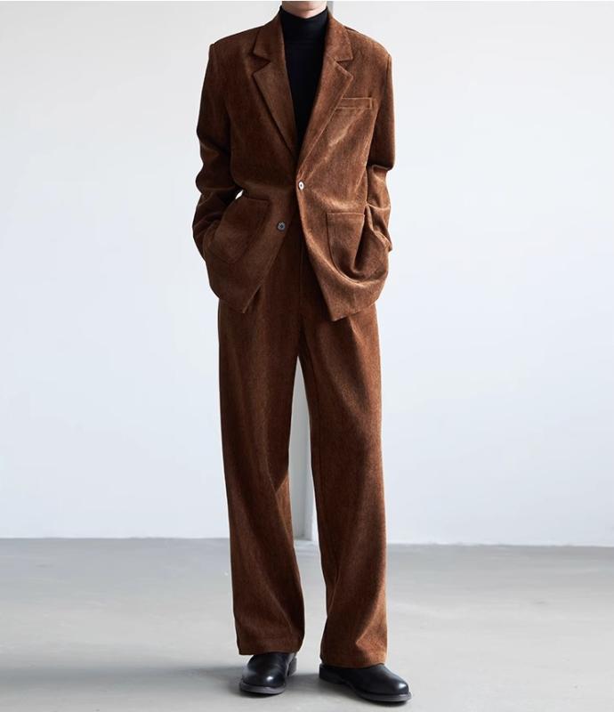 楽天市場】テーラードジャケット メンズ コーデュロイ アウター