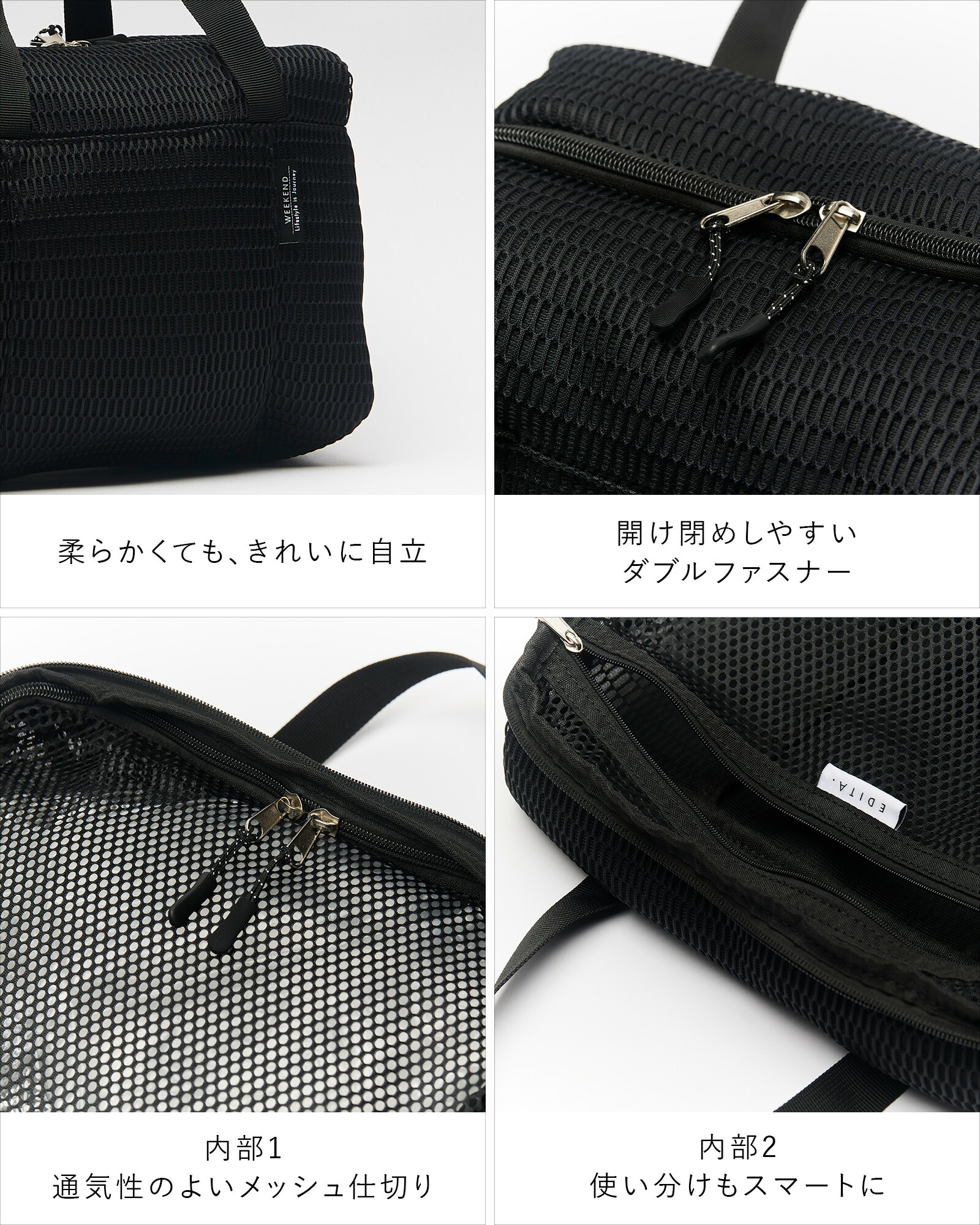 楽天市場】【LINE友達5%OFF】 洗濯機で洗える メッシュバッグ トラベル