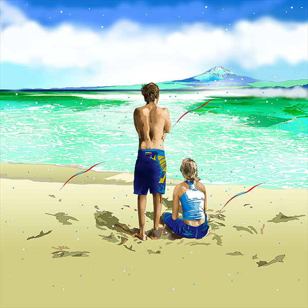 楽天市場】◇ 鈴木英人「初夏のうるおい」 2022年 EMグラフ 額付版画