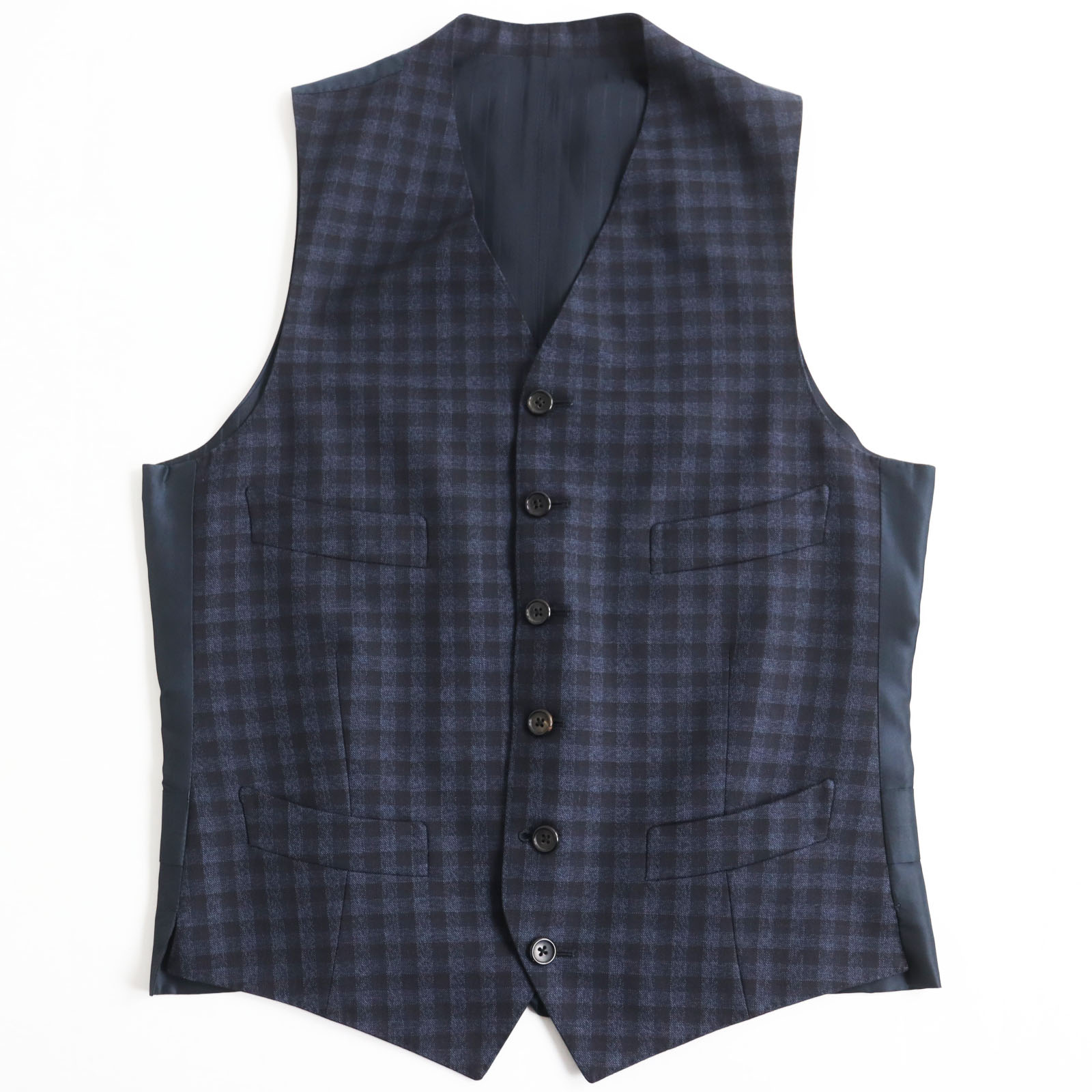 楽天市場】美品 TOM FORD トムフォード 裏地シルク混 チェック柄