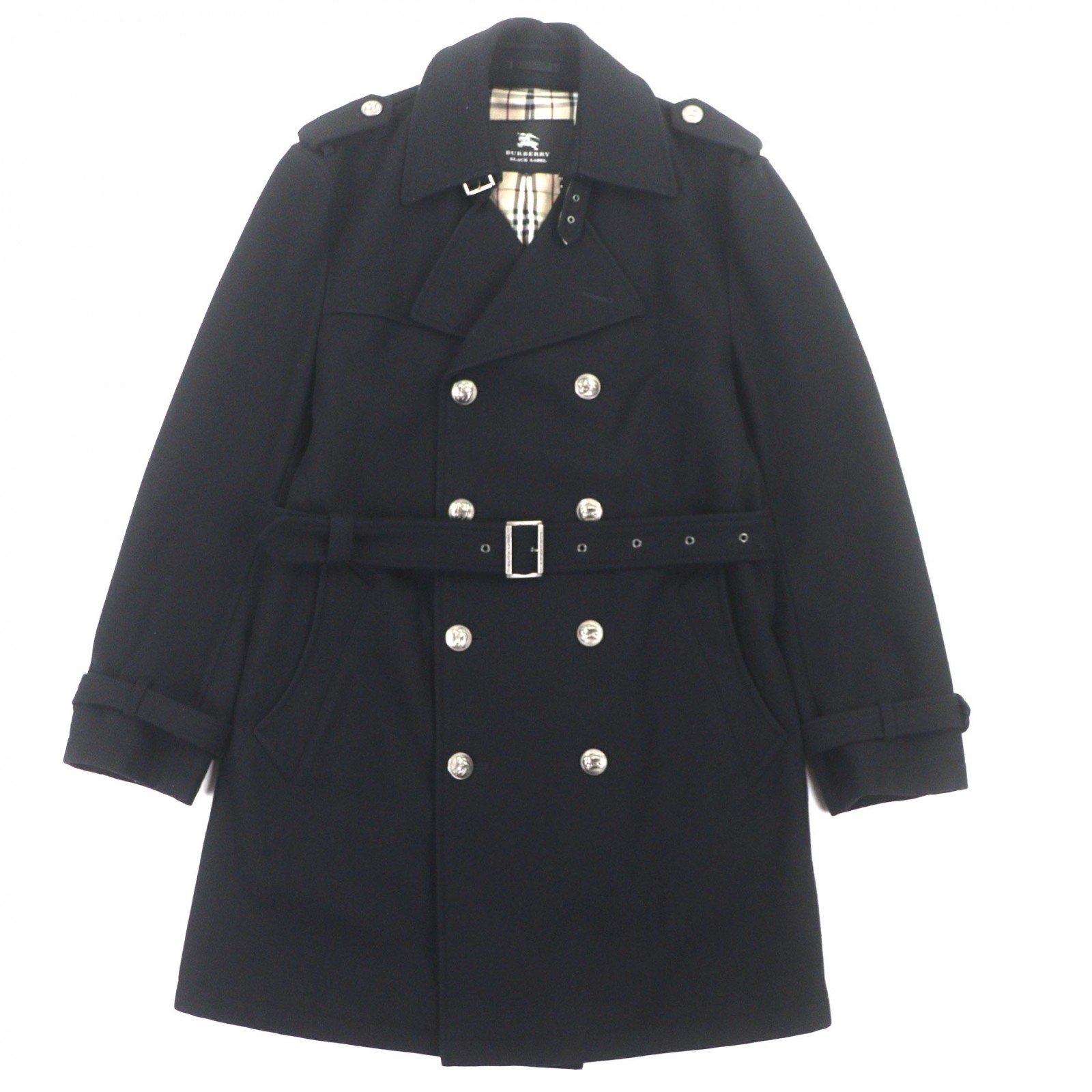 楽天市場】バーバリー ブラックレーベル チェスターコートの通販