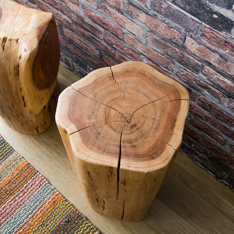 楽天市場】商品名| MSL340-NA 切り株スツール小椅子【1脚単品】カラー