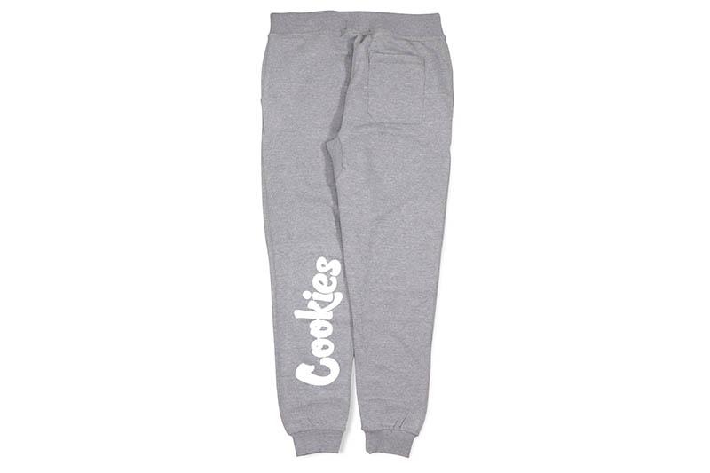 楽天市場】COOKIES C-BITE LOGO SWEATPANTS (HEATHER GREY/WHITE