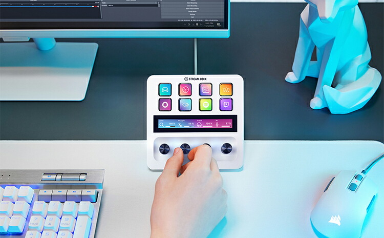 楽天市場】【正規代理店】 Elgato Stream Deck + ホワイト ダイヤル