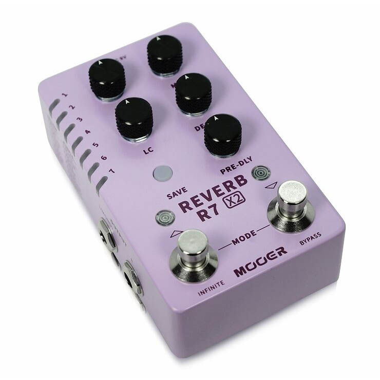 楽天市場】Mooer R7 X2 REVERB リバーブ ギター エフェクター : 楽器de元気