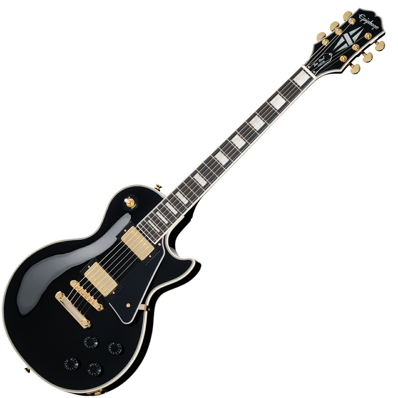 エピフォン Les Paul Collection LES PAUL CUSTOM [Ebony] (エレキ