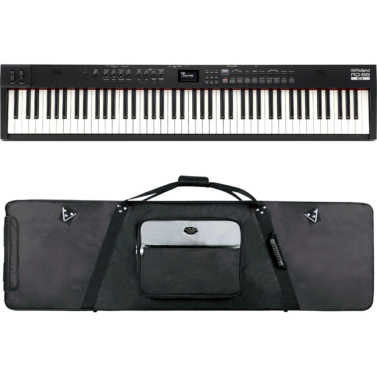 楽天市場】Roland ローランド RD-88 EX ケースセット ステージピアノ