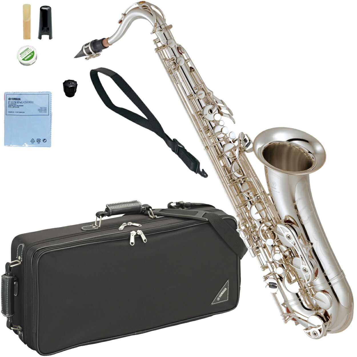 楽天市場】YAMAHA ヤマハ 5年保証対象 YTS-62S テナーサックス 銀