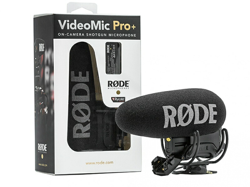 楽天市場】RODE ロード VideoMic Pro+ スーパーカーディオイド