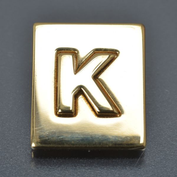 楽天市場】美品 CELINE セリーヌ イニシャル 「K」 ペンダントトップ