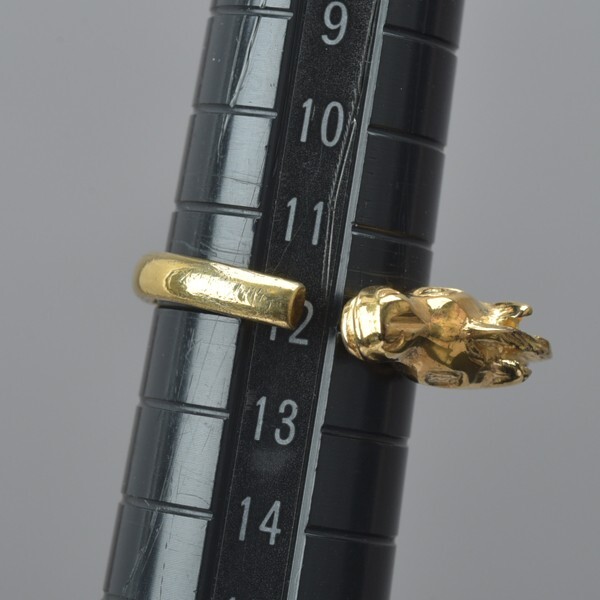 楽天市場】磨き済 HERMES エルメス シュバルホース リング 12号