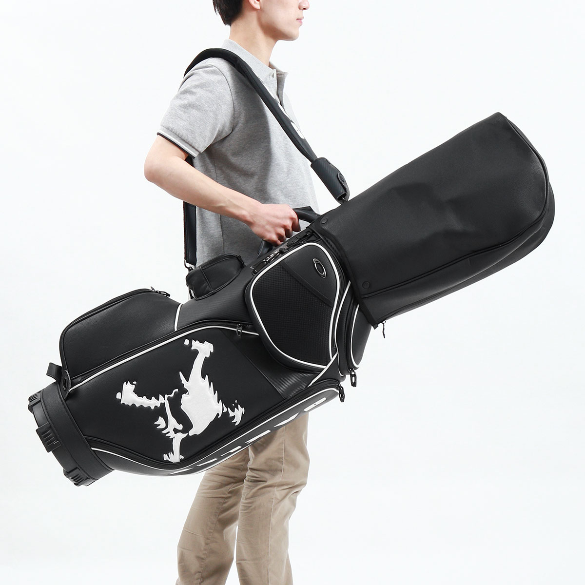 楽天市場】オークリー キャディバッグ OAKLEY SKULL GOLF BAG 16.0 9.5