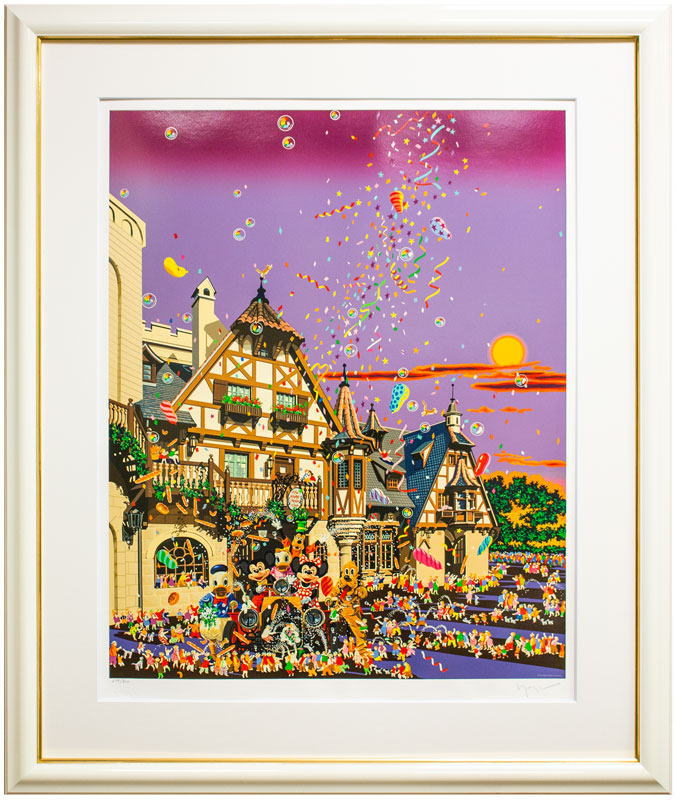 関拓司「リュードセーヌ」油彩画4号 関拓司「リュードセーヌ」油彩画4号