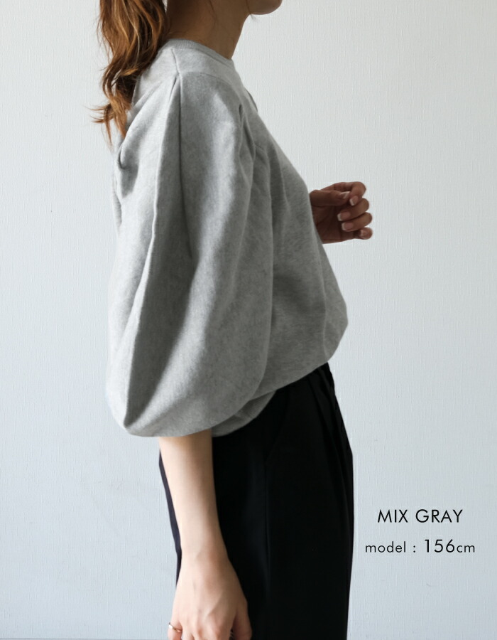 楽天市場】バルーンスリーブニット トップス ニット レディース 春 秋