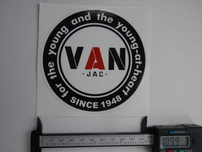 楽天市場】【ステッカー シール デカール】 VAN ステッカー A