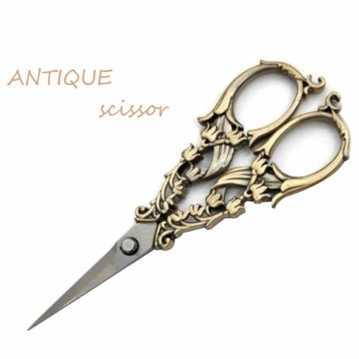 楽天市場】アンティーク 調 はさみ ハサミ 雑貨 道具 デザイン シザー