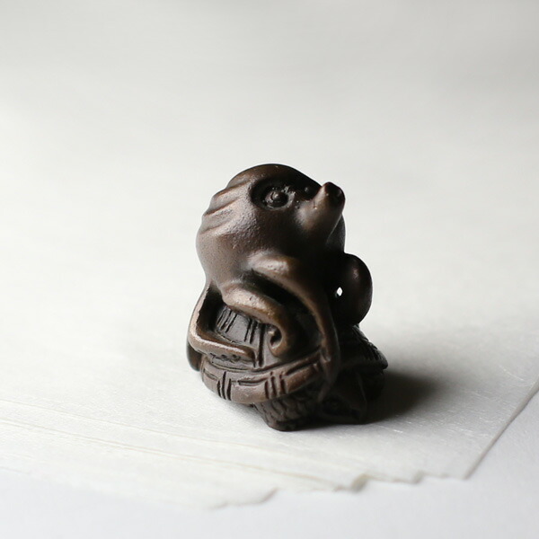 楽天市場】文鎮 書鎮 ペーパーウエイト 高岡銅器 カメにタコ : がらんどう