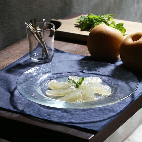 楽天市場】木村硝子店 ヒップ 9インチ リムプレート ガラスプレート